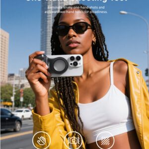 Mua Telesin P5-MP-001BK – Tay cầm chụp ảnh từ tính cho điện thoại Giá Tốt 4