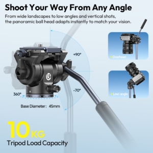 Ulanzi Ombra Video Ii Chan Tripod De Thao Lap Nhanh Arca Xoay 360 07