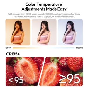 Ulanzi Ua20c Den Led 20w Rgb Magnetic Air Tube Light L234 06