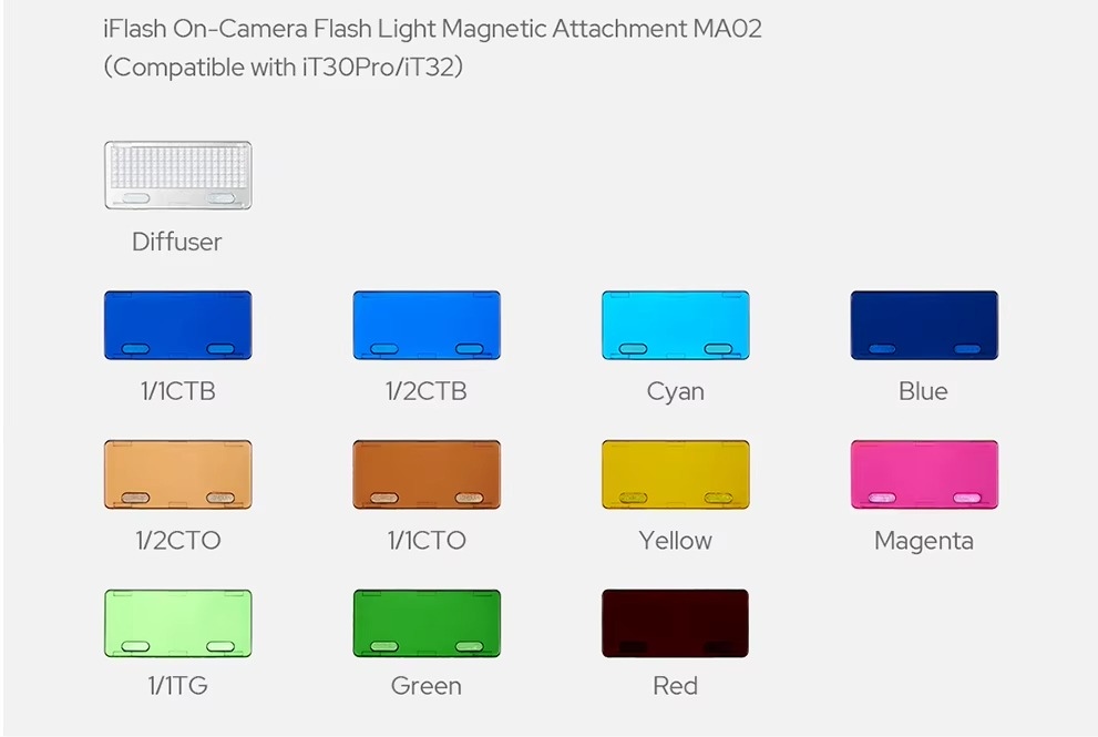 Bộ Gel màu Godox MA02 cho iT32 Báo Giá 2026-01-24 3 Mua Bộ Gel màu Godox MA02 cho iT32 Giá Tốt 3