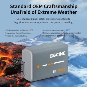 Pin Zgcine Bt Fw50 Cho May Anh Sony 1030mah 10