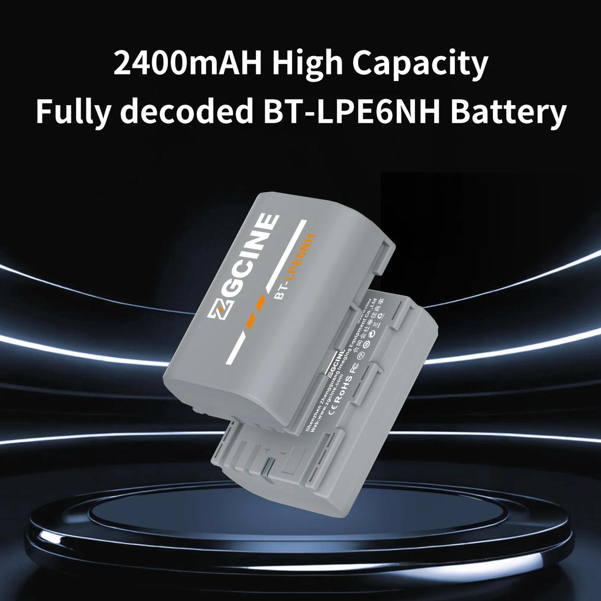 Pin ZGCINE BT-LPE6NH cho máy ảnh CANON 2400mAh Báo Giá 2026-01-24 10 Mua Pin ZGCINE BT-LPE6NH cho máy ảnh CANON 2400mAh Giá Tốt 10