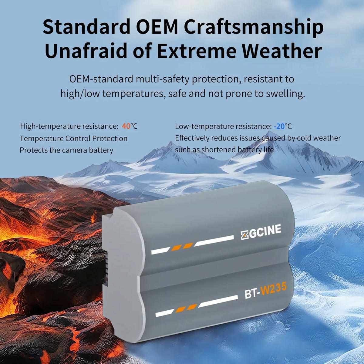 Pin ZGCINE BT-W235 cho máy ảnh Fujifilm 2400mAh Báo Giá 2026-01-23 9 Mua Pin ZGCINE BT-W235 cho máy ảnh Fujifilm 2400mAh Giá Tốt 9