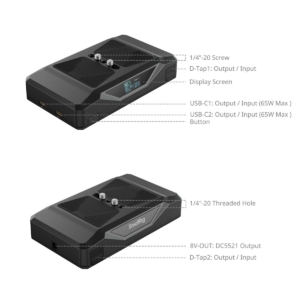 Mua SmallRig CB75 5248 – Bộ kit pin gắn máy ảnh Gimbal 73,8Wh Giá Tốt 2