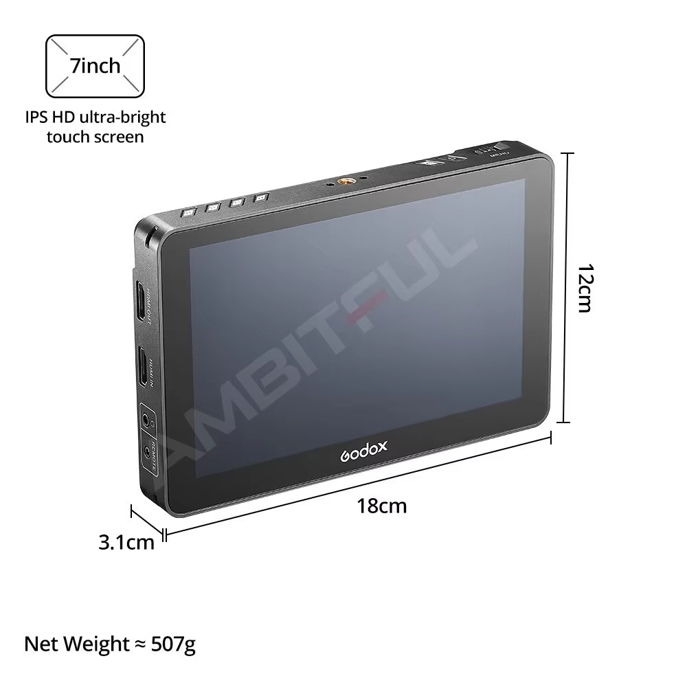 Màn hình Godox GM7S HDMI 7″ 1200Nits Báo Giá 2026-01-24 6 Mua Màn hình Godox GM7S HDMI 7″ 1200Nits Giá Tốt 6