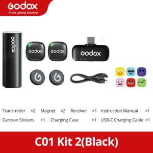 Micro Thu Am Godox C01 48khz 24bit 3