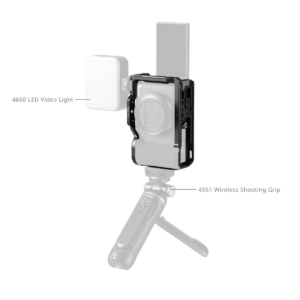 Smallrig 5807 Khung Bao Ve Cho May Anh Canon Powershot V1 Black 06 Hlstudio