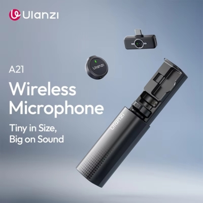Ulanzi A21 – Micro thu âm không dây đa năng A053/ A054 chính hãng, hình ảnh thực tế mua tại HL Studio Microphone Ulanzi