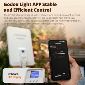 Den Godox Litemons Lp800bi Bi Color 85w 7