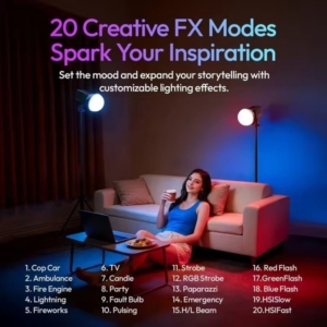 Den Led Ulanzi C60rgb 60w Full Color L277 5