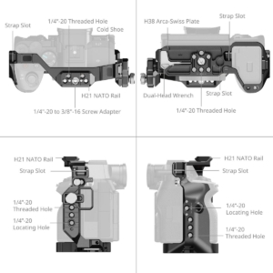 Khung Smallrig 6028 Hawklock Cho Sony Alpha 7 V 7r V 7 Iv Advanced 04 Hlstudio