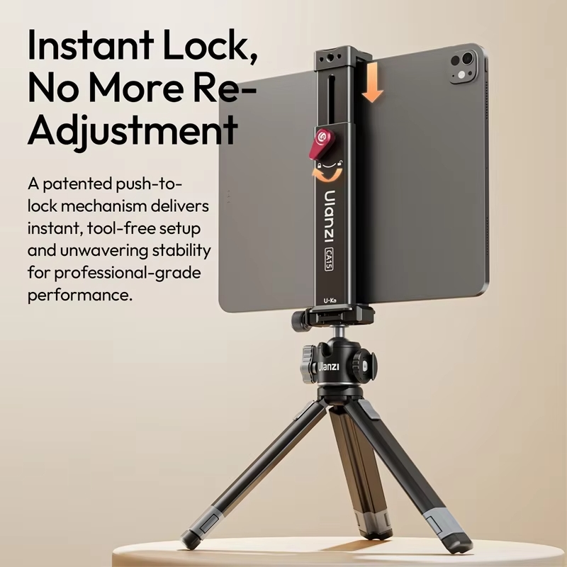 Ulanzi CA15 – Kẹp giữ máy tính bảng bằng kim loại đế Uka C072 Báo Giá 2026-01-23 7 Mua Ulanzi CA15 – Kẹp giữ máy tính bảng bằng kim loại đế Uka C072 Giá Tốt 7