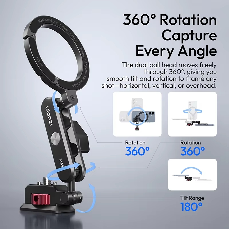 Ulanzi MA56 4in1 MagLock – Giá đỡ điện thoại xoay 360° S042/ S028 Báo Giá 2026-01-23 3 Mua Ulanzi MA56 4in1 MagLock – Giá đỡ điện thoại xoay 360° S042/ S028 Giá Tốt 3