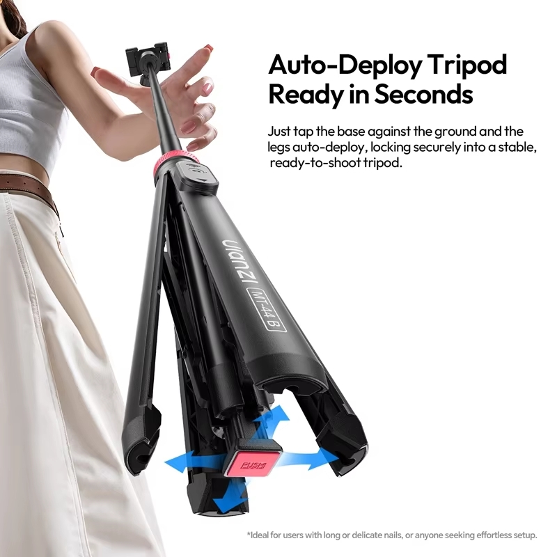 Ulanzi MT-44B – Chân tripod 2in1 tự động mở tích hợp remote S056 Báo Giá 2026-01-23 7 Mua Ulanzi MT-44B – Chân tripod 2in1 tự động mở tích hợp remote S056 Giá Tốt 7