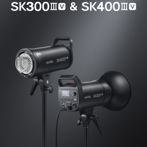 Đèn Flash studio Godox SK300III-V/ SK400III-V (New 2026) chính hãng, hình ảnh thực tế mua tại HL Studio Đèn Led Quay Phim 5