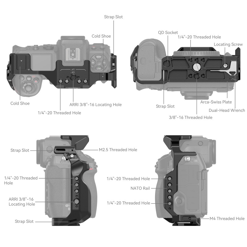 2026-06-19 TBQP Báo Giá Hà Nội - HCM - Khung máy ảnh SmallRig 3940 cho máy ảnh Nikon Z8 5 Khung máy ảnh SmallRig 3940 cho máy ảnh Nikon Z8 chính hãng, hình ảnh thực tế mua tại HL Studio Khung bảo vệ máy ảnh ( Camera Cage chính hãng ) 5