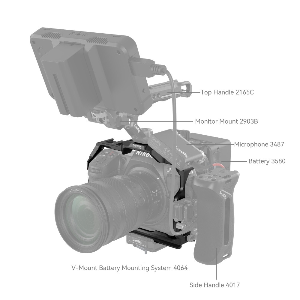 2026-06-19 TBQP Báo Giá Hà Nội - HCM - Khung máy ảnh SmallRig 3940 cho máy ảnh Nikon Z8 8 Khung máy ảnh SmallRig 3940 cho máy ảnh Nikon Z8 chính hãng, hình ảnh thực tế mua tại HL Studio Khung bảo vệ máy ảnh ( Camera Cage chính hãng ) 8