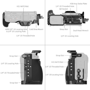 Khung Smallrig 5904 Hawklock Cho May Anh Nikon Zr 04 Hlstudio