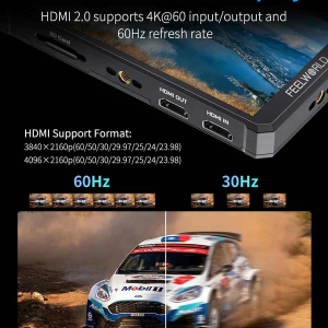 Man Hinh Cam Ung Feelworld Ps6 5 5 Inch 550nit Oled Quay Doc 4k Hdmi 05 Hlstudio