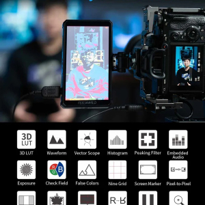 Man Hinh Cam Ung Feelworld Ps6 5 5 Inch 550nit Oled Quay Doc 4k Hdmi 06 Hlstudio