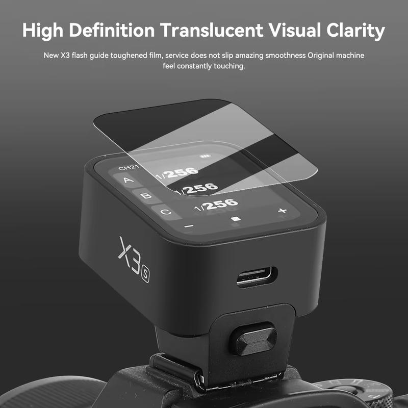 2026-06-19 TBQP Báo Giá Hà Nội - HCM - Miếng dán kính cường lực cho Godox X3, X3Pro, XproII, TT685II, V860III, V1, v100, iT30pro, iT32, V480/ V1mid (Loại tốt) 3 Miếng dán kính cường lực cho Godox X3, X3Pro, XproII, TT685II, V860III, V1, v100, iT30pro, iT32, V480/ V1mid (Loại tốt) chính hãng, hình ảnh thực tế mua tại HL Studio Phụ Kiện Studio 3