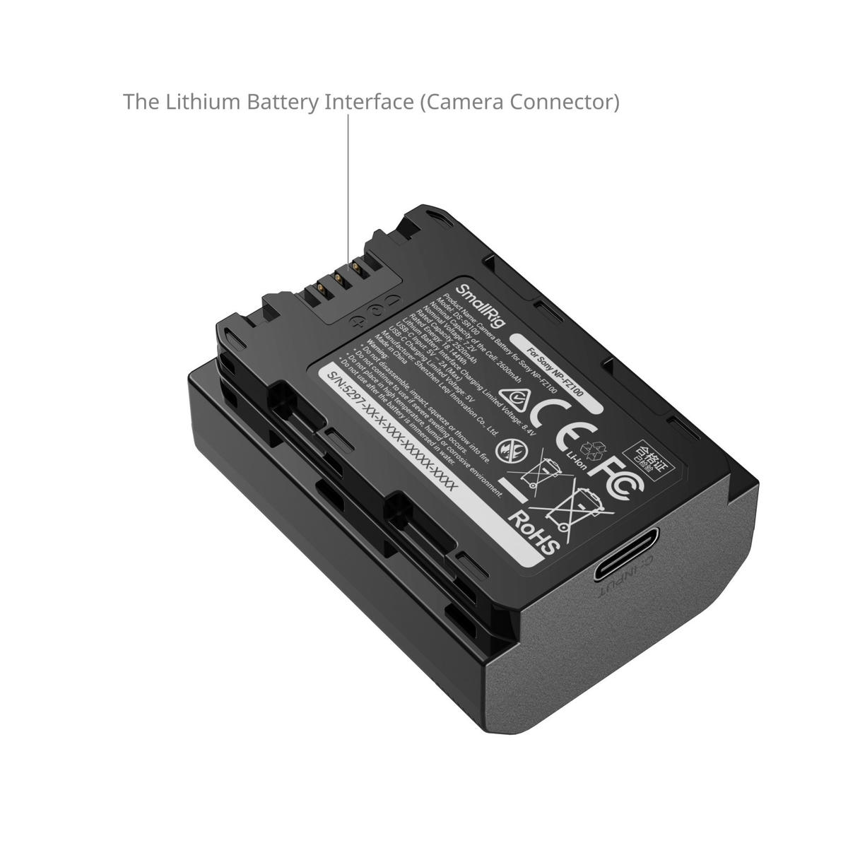 2026-06-19 TBQP Báo Giá Hà Nội - HCM - Pin SmallRig NP-FZ100 5297 cổng Type-C 2600mAh cho máy ảnh Sony 8 Pin SmallRig NP-FZ100 5297 cổng Type-C 2600mAh cho máy ảnh Sony chính hãng, hình ảnh thực tế mua tại HL Studio Pin sạc thẻ nhớ 8