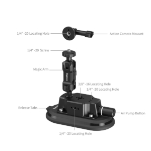 Smallrig 5842 Gia Do Hut Chan Khong 3 X 6 Cho Action Camera 3