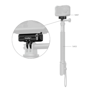 Smallrig 5890 Bo Gia Do Kep Danh Cho Dji Osmo Action 6 Va Khung Bao Ve Cho Dji Osmo Nano 6