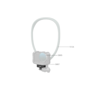 Smallrig 5890 Bo Gia Do Kep Danh Cho Dji Osmo Action 6 Va Khung Bao Ve Cho Dji Osmo Nano 7