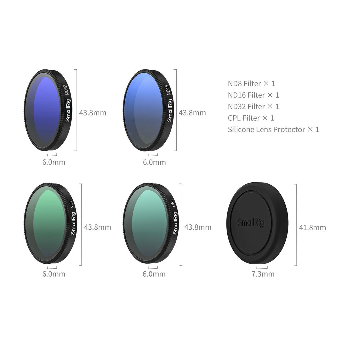 2026-06-19 TBQP Báo Giá Hà Nội - HCM - SmallRig 5895 – Bộ lọc ND dành cho DJI Osmo Action 6 3 SmallRig 5895 – Bộ lọc ND dành cho DJI Osmo Action 6 chính hãng, hình ảnh thực tế mua tại HL Studio Bộ lọc ống kính ( Kính Lọc ) 3