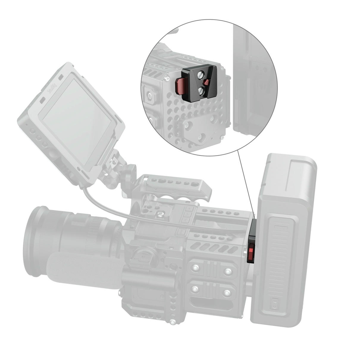 2026-06-19 TBQP Báo Giá Hà Nội - HCM - SmallRig 6021 – Bộ đế gắn nhanh V-Lock 6 SmallRig 6021 – Bộ đế gắn nhanh V-Lock chính hãng, hình ảnh thực tế mua tại HL Studio Phụ Kiện Studio 6