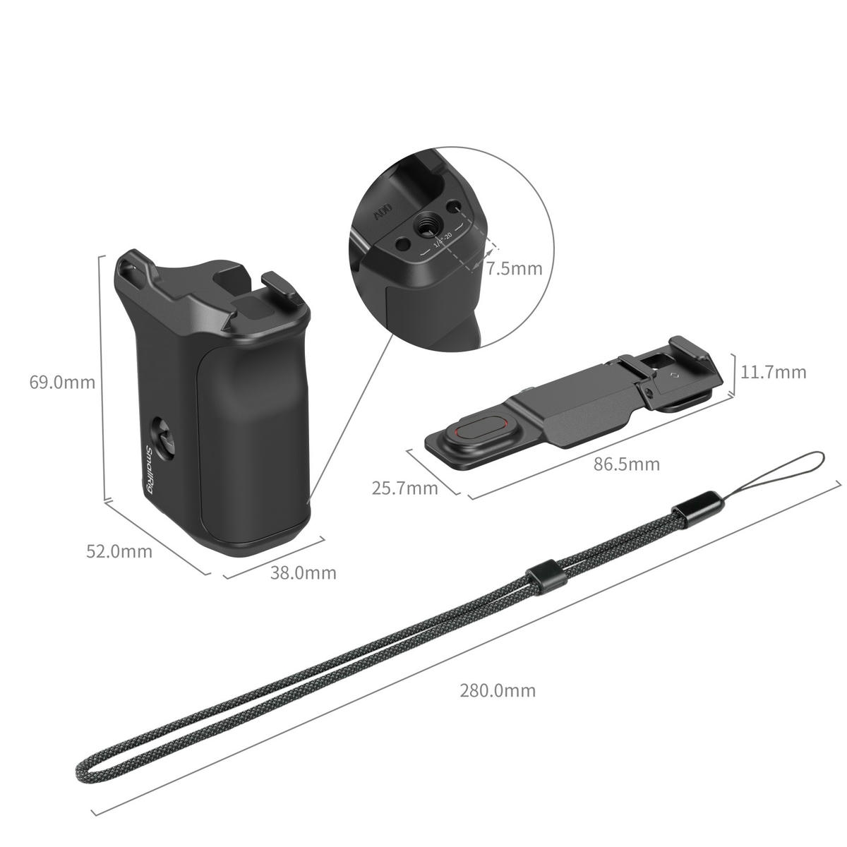 2026-06-19 TBQP Báo Giá Hà Nội - HCM - SmallRig 6259 – Tay cầm dành cho khung (ID 5888, 5887) dùng cho DJI Osmo Action 6 3 SmallRig 6259 – Tay cầm dành cho khung (ID 5888, 5887) dùng cho DJI Osmo Action 6 chính hãng, hình ảnh thực tế mua tại HL Studio Phụ Kiện Studio 3