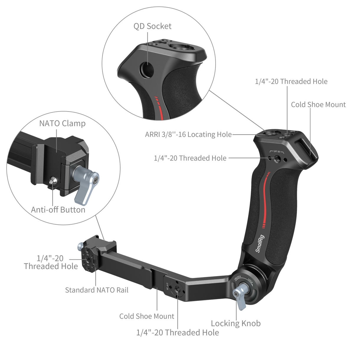 2026-06-19 TBQP Báo Giá Hà Nội - HCM - Tay cầm SmallRig 3028E cho DJI RS2/ RSC2/ RS3/ RS3 Pro/ RS3 Mini / RS4/ RS4 Pro/ RS4 Mini/ RS5 6 Tay cầm SmallRig 3028E cho DJI RS2/ RSC2/ RS3/ RS3 Pro/ RS3 Mini / RS4/ RS4 Pro/ RS4 Mini/ RS5 chính hãng, hình ảnh thực tế mua tại HL Studio Phụ Kiện Studio 6