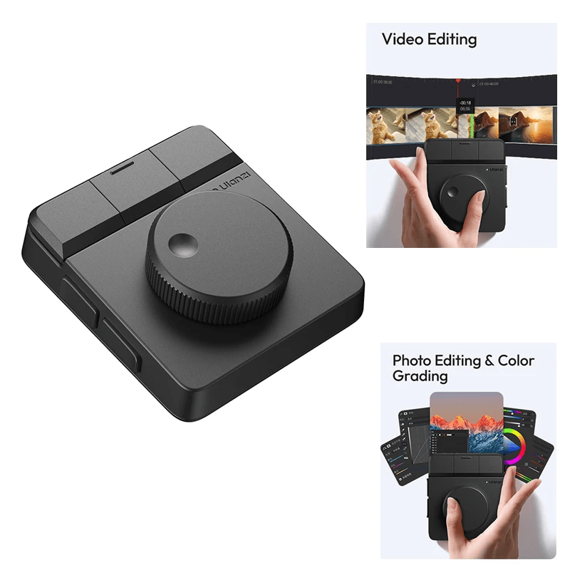 2026-06-19 TBQP Báo Giá Hà Nội - HCM - Ulanzi D100H – Bộ điều khiển sáng tạo Dial I003 2 Ulanzi D100H – Bộ điều khiển sáng tạo Dial I003 chính hãng, hình ảnh thực tế mua tại HL Studio Bàn điều khiến ánh sáng 2