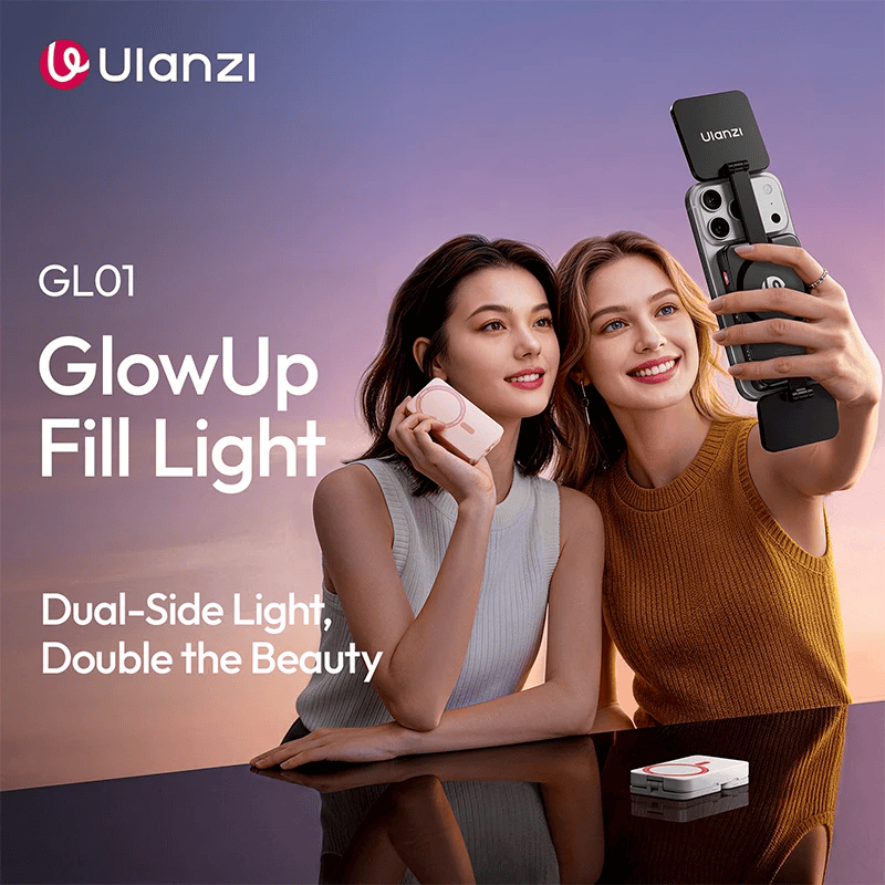 2026-06-19 TBQP Báo Giá Hà Nội - HCM - Ulanzi GL01 – Đèn led selfie pin 750mAh Magsafe L287/ L288 2 Ulanzi GL01 – Đèn led selfie pin 750mAh Magsafe L287/ L288 chính hãng, hình ảnh thực tế mua tại HL Studio Đèn Led Quay Phim 2