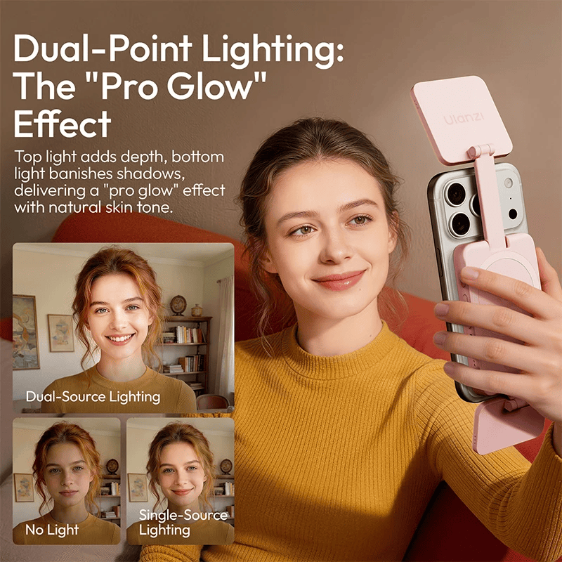 2026-06-19 TBQP Báo Giá Hà Nội - HCM - Ulanzi GL01 – Đèn led selfie pin 750mAh Magsafe L287/ L288 3 Ulanzi GL01 – Đèn led selfie pin 750mAh Magsafe L287/ L288 chính hãng, hình ảnh thực tế mua tại HL Studio Đèn Led Quay Phim 3
