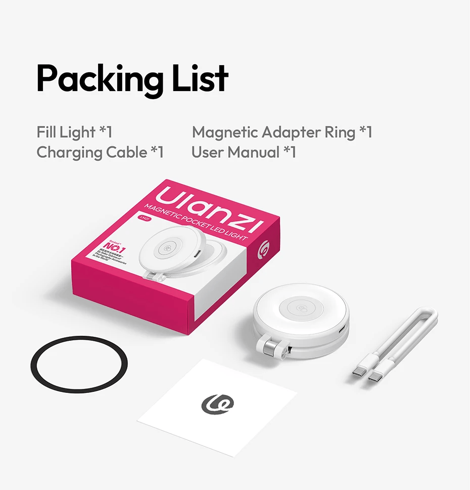 2026-06-19 TBQP Báo Giá Hà Nội - HCM - Ulanzi LM21 – Đèn led Fill light Selfie Magsafe L236/ L237 9 Ulanzi LM21 – Đèn led Fill light Selfie Magsafe L236/ L237 chính hãng, hình ảnh thực tế mua tại HL Studio Đèn Led Quay Phim 9