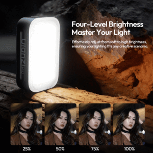 Ulanzi M02 Den Flash Mini Cam Tay Co Magnetic Cho Dien Thoai L217a 3 Hlstudio