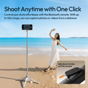 Ulanzi MT85 -Chân tripod Selfie Magsafe tự động mở tích hợp remote T122 chính hãng, hình ảnh thực tế mua tại HL Studio Tripod Ulanzi 2