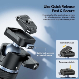Ulanzi Mt93 Chan Tripod Tu Dong Mo Voi Dau Ball Head Uka T202 05 Hlstudio