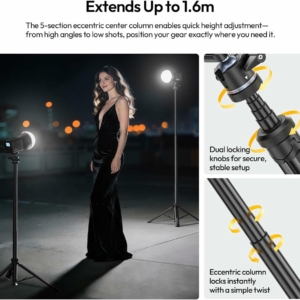 Ulanzi Mt93 Chan Tripod Tu Dong Mo Voi Dau Ball Head Uka T202 06 Hlstudio