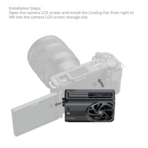 Smallrig 5329 Quat Tan Nhiet Cho May Anh Sony Canon Pin 1100mah Basic Fan 5 Hlstudio