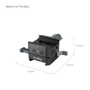 Smallrig 5690 Bo De Gan Pin V Mount Arca Swiss Plate Nato Rail 2 Hlstudio
