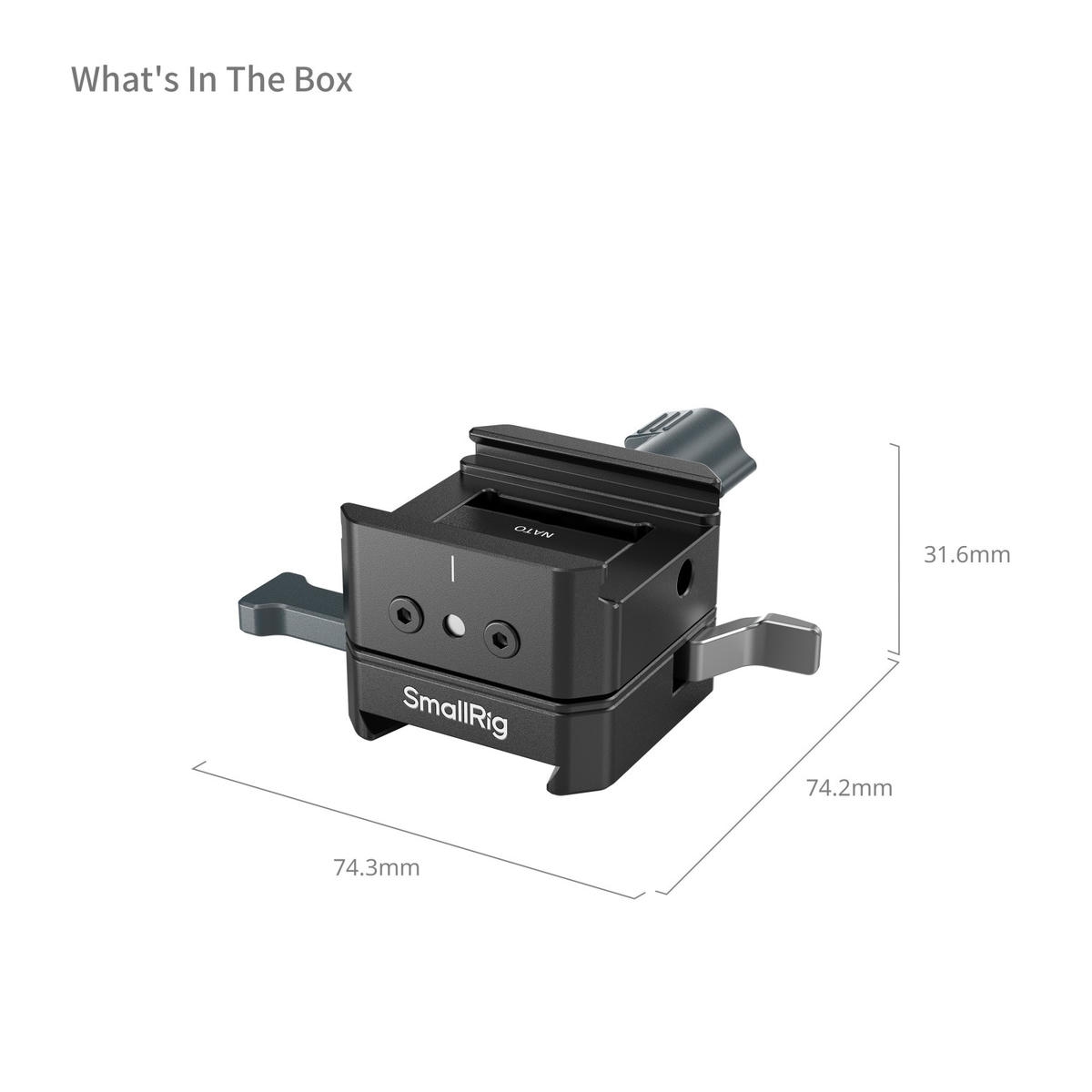 2026-06-19 TBQP Báo Giá Hà Nội - HCM - SmallRig 5690 – Bộ đế gắn pin V-Mount Arca-Swiss Plate / NATO Rail 3 SmallRig 5690 – Bộ đế gắn pin V-Mount Arca-Swiss Plate / NATO Rail chính hãng, hình ảnh thực tế mua tại HL Studio Phụ Kiện Studio 3
