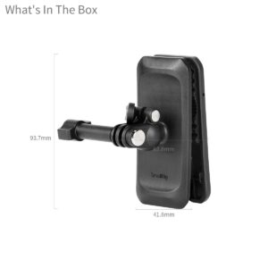 SmallRig 5722 – Kẹp đeo ba lô dành cho Action camera chính hãng, hình ảnh thực tế mua tại HL Studio Phụ Kiện Studio 2