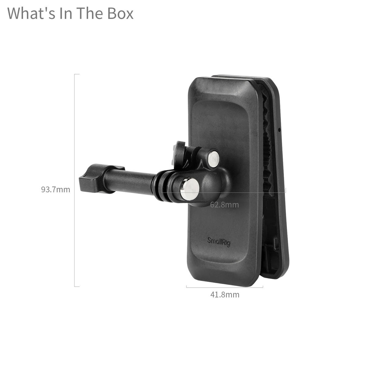 2026-08-15 TBQP Báo Giá Hà Nội - HCM - SmallRig 5722 – Kẹp đeo ba lô dành cho Action camera 5 SmallRig 5722 – Kẹp đeo ba lô dành cho Action camera chính hãng, hình ảnh thực tế mua tại HL Studio Phụ Kiện Studio 5