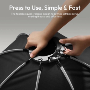 Ulanzi Fold Qs80 Softbox Thao Tac Nhanh Ngam Bowens 80cm L303 05 Hlstudio