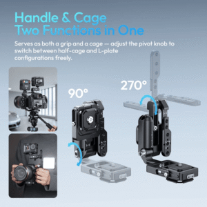 Ulanzi XJ01 – Khung máy ảnh có thể gập lại đa năng C116 chính hãng, hình ảnh thực tế mua tại HL Studio Khung bảo vệ máy ảnh ( Camera Cage chính hãng ) 2