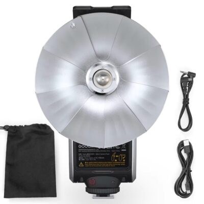Đèn Flash Godox Lux Senior chính hãng, hình ảnh thực tế mua tại HL Studio Đèn Flash Máy Ảnh