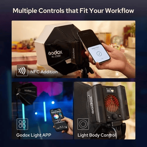 2026-06-19 TBQP Báo Giá Hà Nội - HCM - Đèn LED Godox ML40Bi/ ML40R Full-Color 4800mAh 7 Đèn LED Godox ML40Bi/ ML40R Full-Color 4800mAh chính hãng, hình ảnh thực tế mua tại HL Studio Đèn Led Quay Phim 7